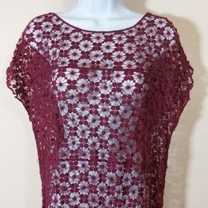 IRE Crochet sleeveless top, OS